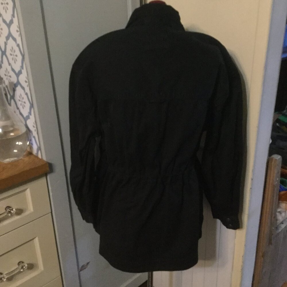 NWT We The Free Arya Utility Jacket size Medium zipper and snap closure black - Picture 4 of 9